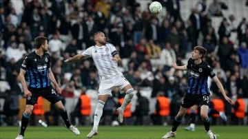 Beşiktaş, Club Brugge'a 5 golle mağlup oldu