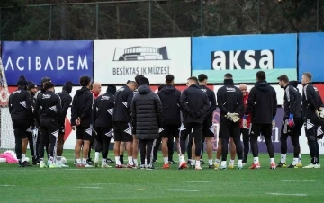 Beşiktaş’ta çalışmalar devam etti
