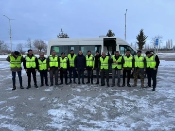 Beyşehir’in gönüllü iş makinesi operatörleri deprem bölgesi yolcusu
