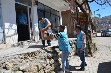 Beytüşşebap Belediyesi 500 aileye bayram öncesi gıda kolisi dağıttı
