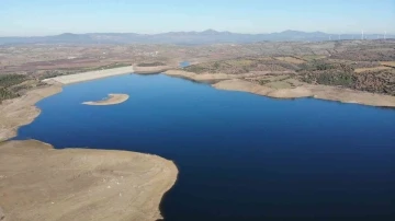 ’Bin Pınarlı İda’ olarak geçen Kaz Dağları’ndan beslenen Bayramiç Barajı dolmaya başladı
