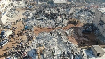 BM'den sınır ötesi yardımlar kapsamında Suriye'deki depremzedelere insani yardım