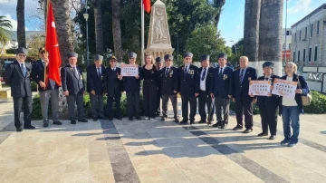 Bodrum’da gaziler terörü lanetledi
