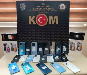 Kaçak telefon operasyonu