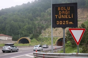 Bolu Dağı Tüneli’nin İstanbul istikametinde 6 buçuk saat bakım çalışması yapılacak
