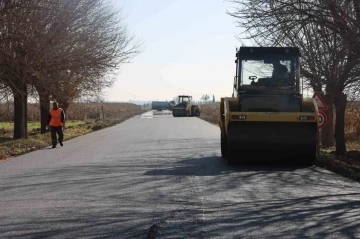 Bostancı grup yoluna sıcak asfalt döküldü
