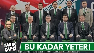 BU KADAR YETER!