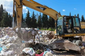 Buca Belediyesinden kaçak molozla mücadele
