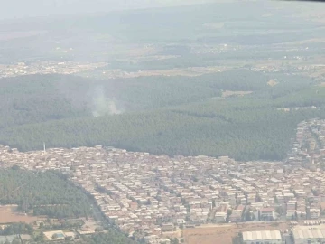 Buca’da orman yangını kısmen kontrol altına alındı