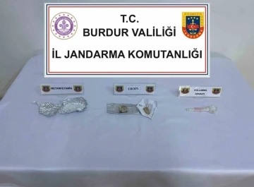 Burdur’da 34 gram uyuşturucu ele geçirildi
