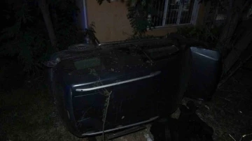 Burdur’da kontrolden çıkan otomobil şarampole uçarak ağaca çarptı: 1 ölü
