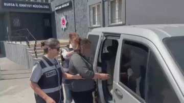 Bursa'da 39 yıl hapis cezası olan zanlı kıskıvrak yakalandı