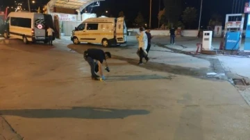 Bursa'da akaryakıt istasyonunda silahlı çatışma; 1'i yoldan geçen 2 yaralı