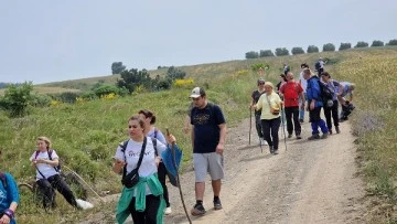 Bursa'da çevreciler doğa için yürüdü