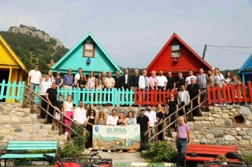 Bursa’da doğa ile iç içe bir park