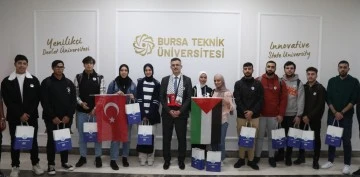 Bursa'da eğitim gören Filistinli öğrencilere: Sizler bize emanetsiniz! 