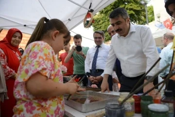 Bursa'da, el emeği ürünler festivali