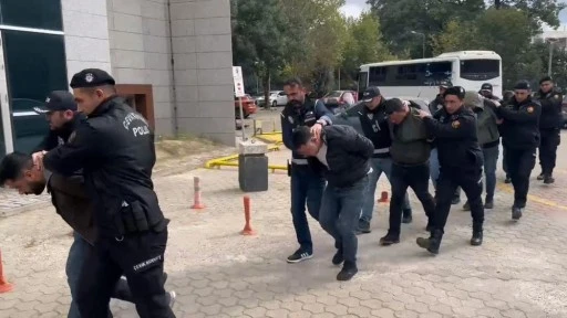 Bursa'da halka çökenler yakalandı