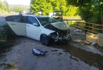 Bursa’da kaza yapan otomobil piknik yapan aileye çarptı: 1 ölü, 1 yaralı