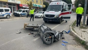 Bursa'da trafik kazası: 2 yaralı 