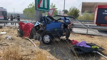 Bursa'da trafik kazası: Sürücü feci şekilde can verdi! 