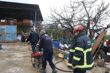 Bursa itfaiyesi tüm gücüyle Hatay'da 