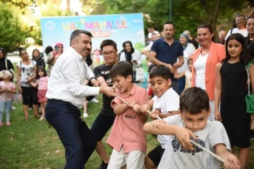 Bursa Yıldırım Belediyesi unutulmaya yüz tutmuş sokak oyunlarını yaşatmaya devam ediyor!