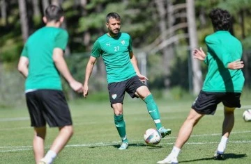 Bursaspor'da pas-pres çalışmaları 