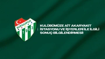 Bursaspor o borçtan kurtuldu!