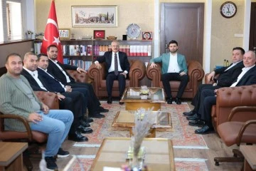 Bursaspor yönetimi Bursa Cumhuriyet Başsavcısı Ramazan Solmaz'ı ziyaret etti