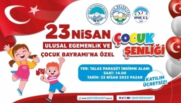 Büyükşehir’den 23 Nisan’a özel “çocuk şenliği”
