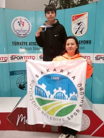 Büyükşehir sporcusundan Türkiye Şampiyonluğu’na tam isabet
