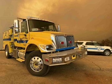 California’nın en büyük orman yangınında 26 bin dönümden fazla alan kül oldu
