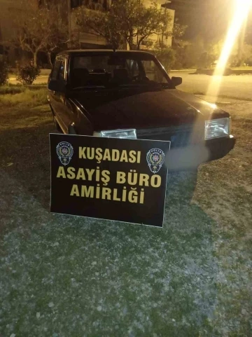 Çalınan otomobil asayiş ekipleri tarafından bulundu
