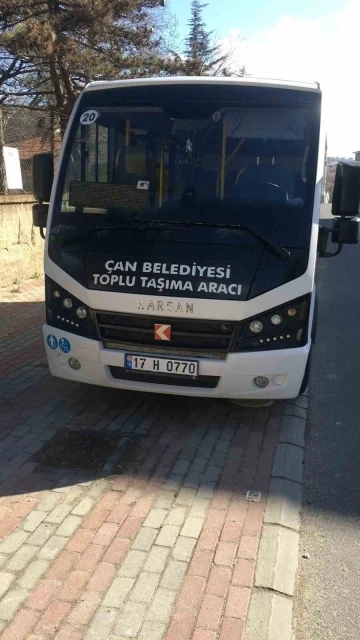 Çanakkale’den çalınan minibüs Tekirdağ’da bulundu
