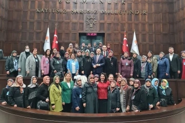 Çanlı Muhtar eşleri Ankara’da
