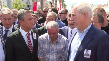 Cenaze töreninde Özgür Özel ile Numan Kurtulmuş arasında gergin anlar