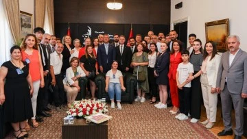 CHP Yıldırım’dan Özgür Özel'e ziyaret