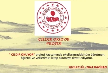 Çıldır’da kitap okuma projesi
