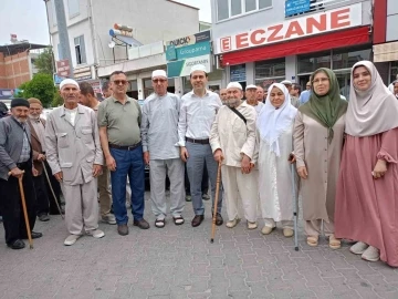 Çineli hacı adayları kutsal topraklara uğurlandı
