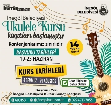 Çocuk resim atölyesi ve ukulele kursu kayıtları başladı
