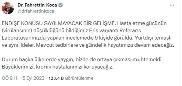 Covid-19’un yeni varyantı ’Eris’ 9 kişide tespit edildi
