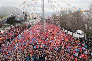 Bursa'da yollara miting düzenlemesi