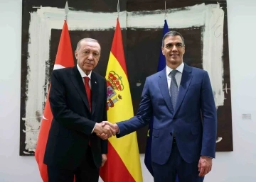 Cumhurbaşkanı Erdoğan, İspanya Başbakanı Sanchez ile görüştü
