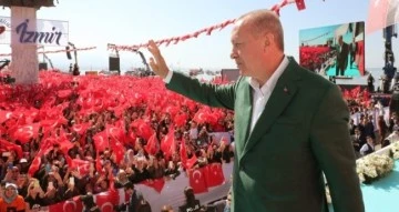 Cumhurbaşkanı Erdoğan, İzmir'de vatandaşlara hitap etti 