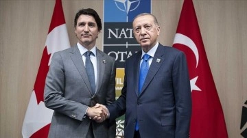 Cumhurbaşkanı Erdoğan, Kanada Başbakanı Trudeau ile görüştü