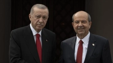 Cumhurbaşkanı Erdoğan, KKTC Cumhurbaşkanı Tatar ile telefonda görüştü