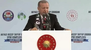 Cumhurbaşkanı Erdoğan: Millete efendi olmaya değil hizmetkar olmaya geldik