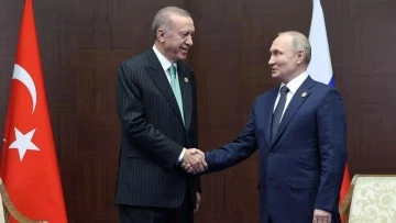 Cumhurbaşkanı Erdoğan ve Rusya Devlet Başkanı Putin'den önemli görüşme 