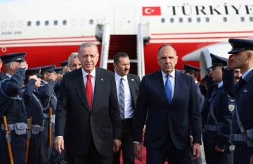 Cumhurbaşkanı Erdoğan Yunanistan’da
